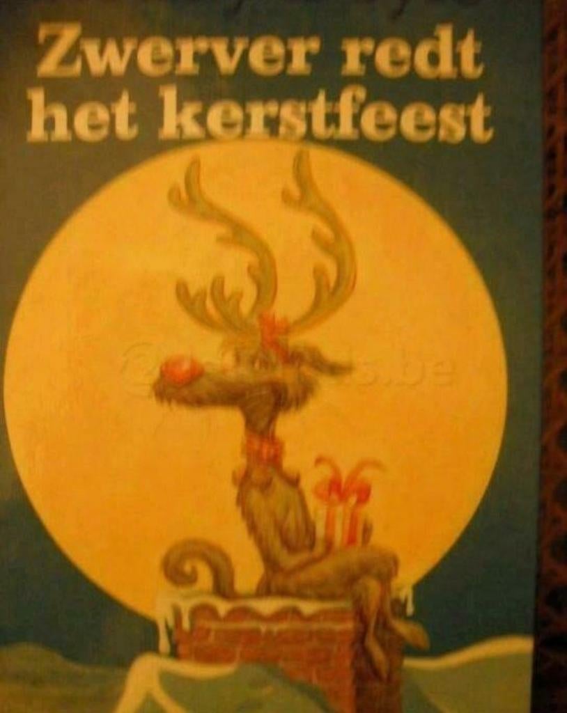 Zwerver redt het kerstfeest, Boeken, Ophalen of Verzenden, Zo goed als nieuw
