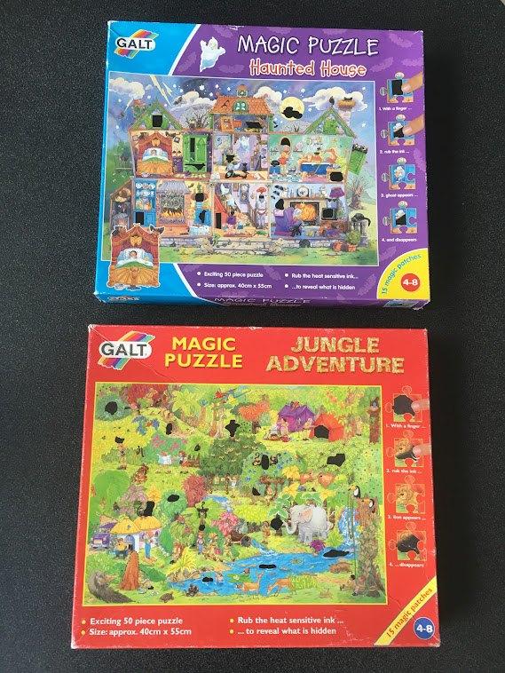 Magic Puzzel Jungle en Haunted House, Ophalen of Verzenden
