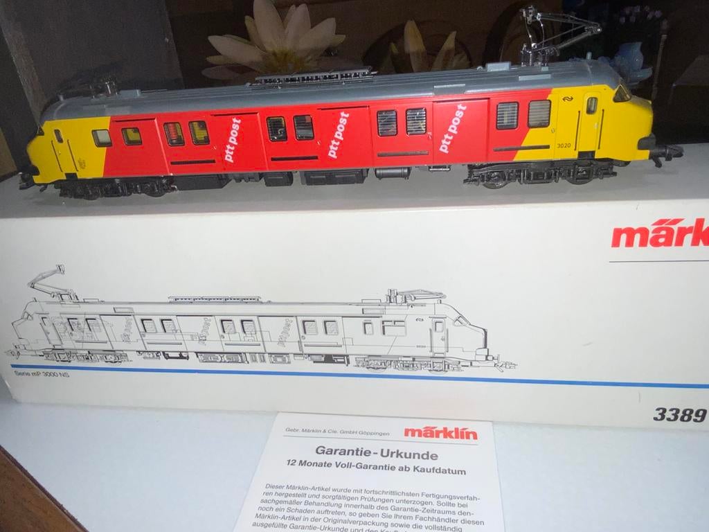 MARKLIN LOK 3389 HO SERIE MP3000 NS COMME NEUVE.   89 euros, Analogique, Enlèvement ou Envoi, Courant alternatif, Comme neuf