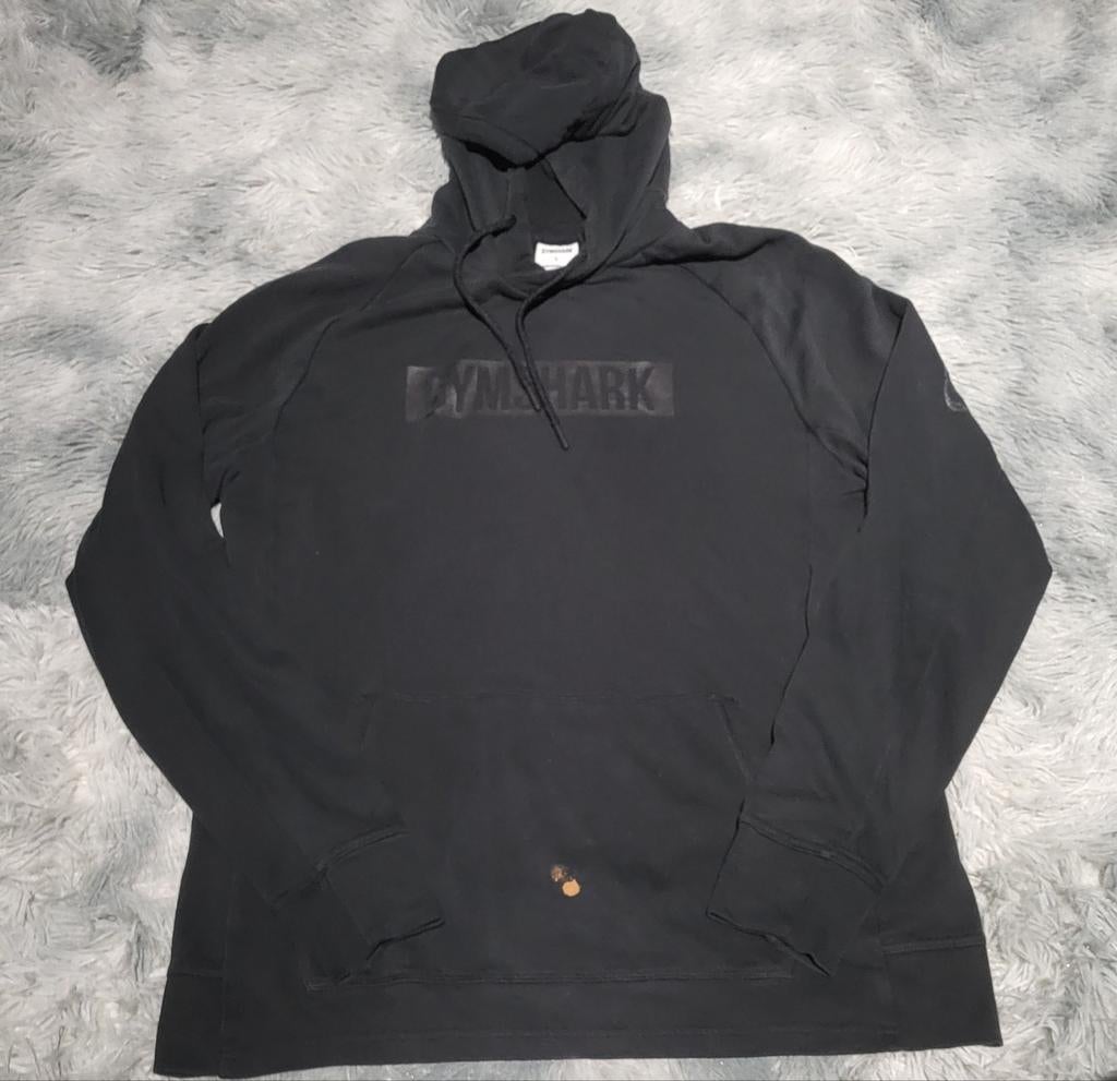 Sweat à capuche Gymshark Noir - Taille L - Style Fitness, Enlèvement ou Envoi, Gymshark, Taille 52/54 (L), Porté