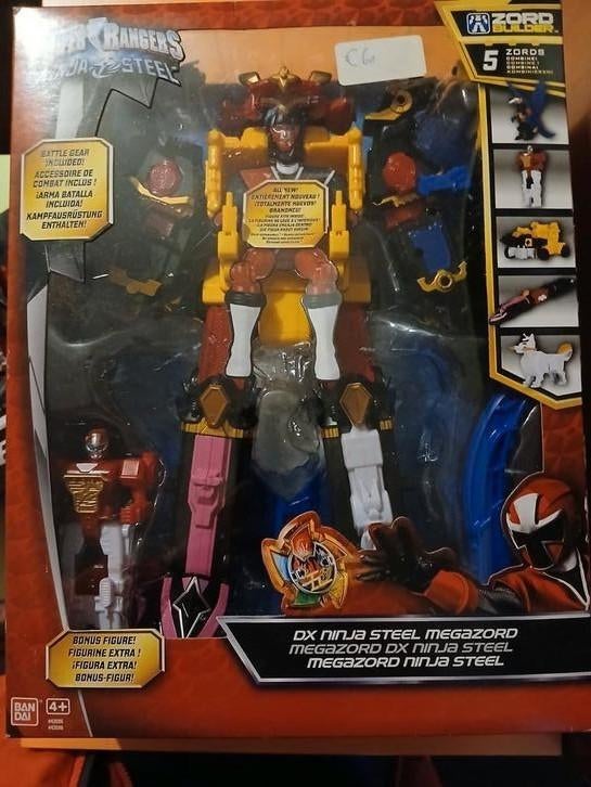 Power Rangers - Ninja Steel 5 Zords, Enlèvement ou Envoi, Neuf