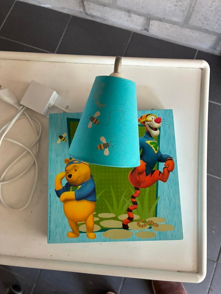 Wandlamp winnie the pooh, Ophalen of Verzenden, Gebruikt, Lamp