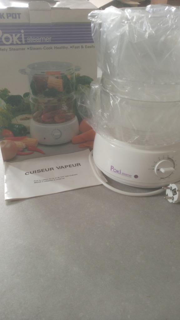 Cuiseur vapeur neuf à 2 étages, Electroménager, Enlèvement ou Envoi, Neuf