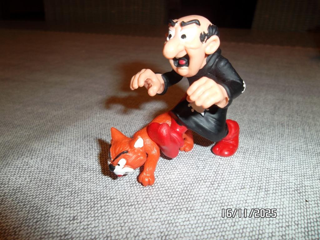 SCHLEICH:  "Azrael en Gargamel"- FIGUURTJE, Ophalen of Verzenden