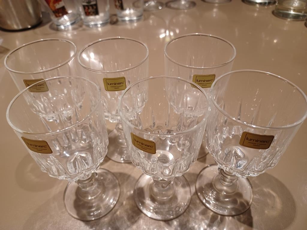 Luminarc glazen, Ophalen of Verzenden, Nieuw