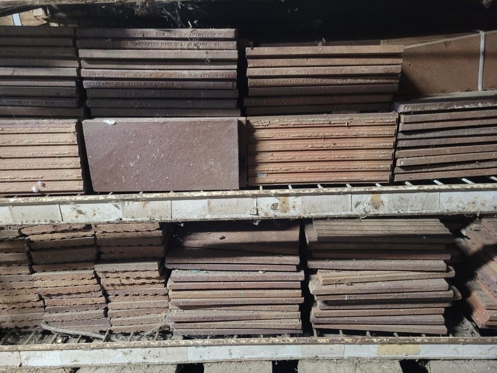 Lot de carrelage exterieur, Ophalen, Zo goed als nieuw, Overige materialen