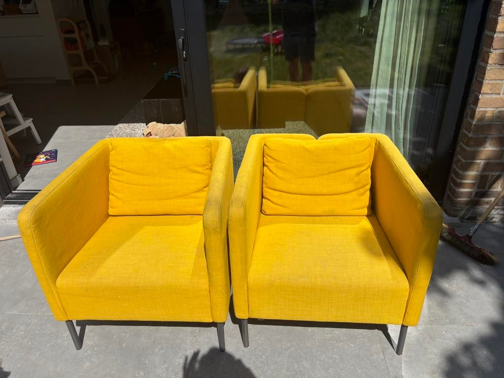 Gratis Ikea zeteltjes, Huis en Inrichting, Fauteuils, Ophalen, Zo goed als nieuw