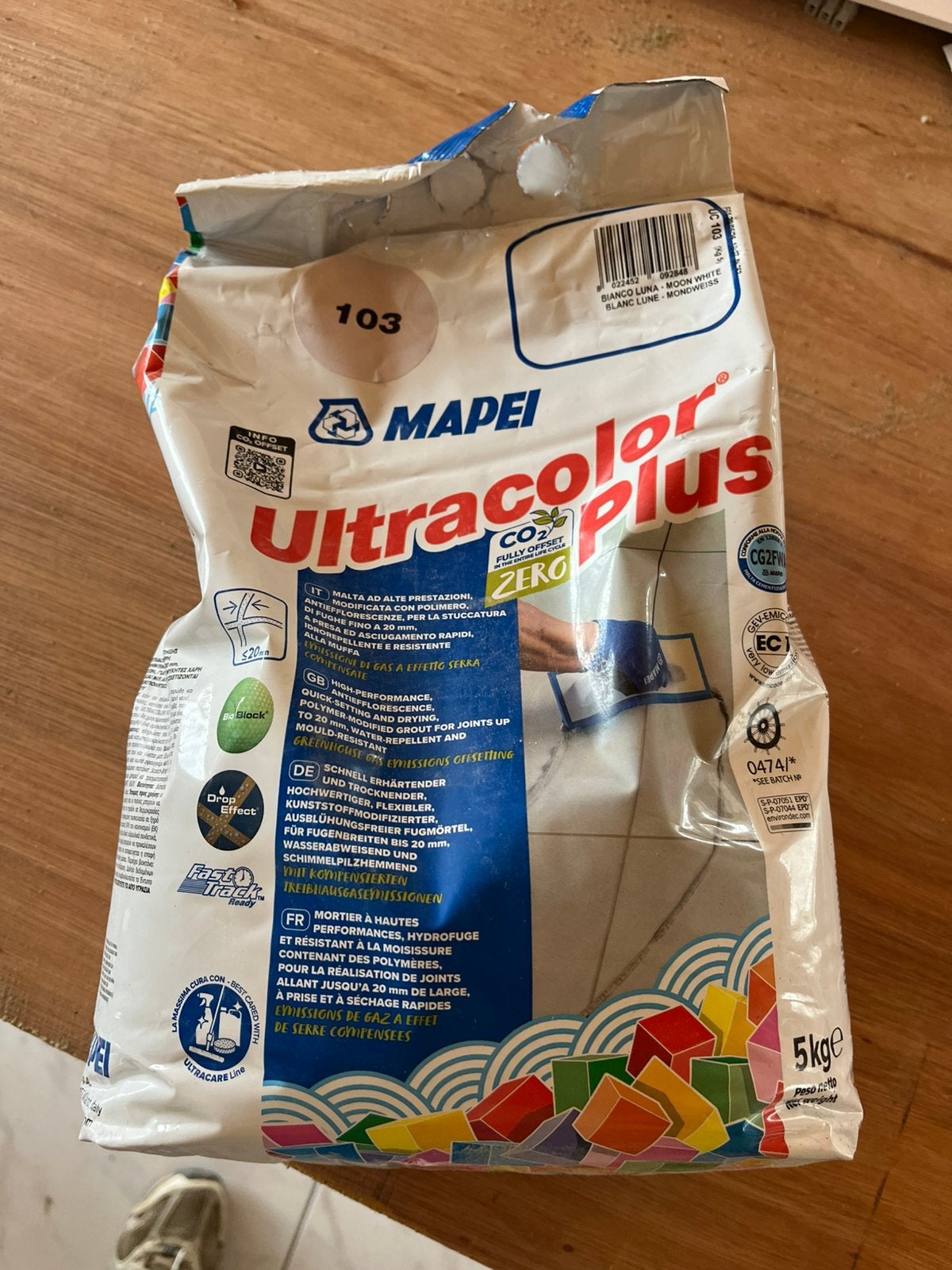 Ultracolor plus mapei, Bricolage & Construction, Enlèvement ou Envoi, Neuf, Carrelage de sol