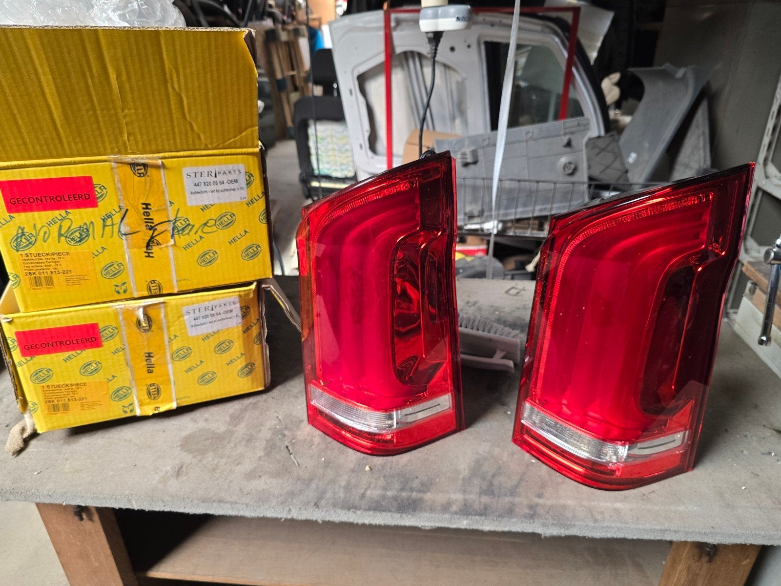 LED-achterremlichten nieuw Mercedes Klasse V 250 300 447, Ophalen of Verzenden