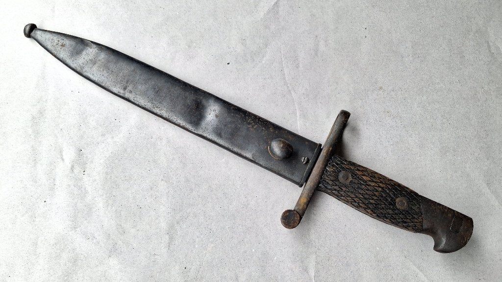 Baïonnette espagnole Mauser "Bolo" - bon état, Enlèvement ou Envoi