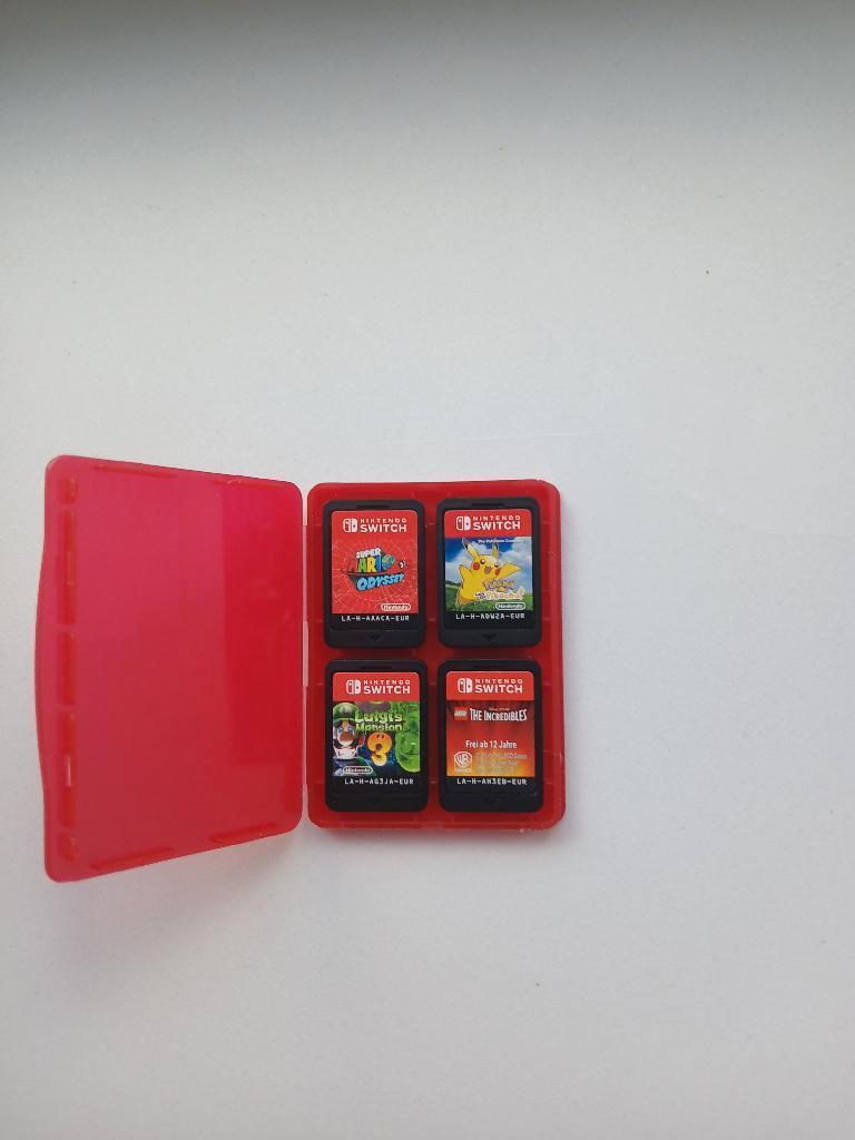 Nintendo seitch games bundel luigi,mario,pokemon,oncredibles, Games en Spelcomputers, Vanaf 7 jaar, Ophalen, Avontuur en Actie
