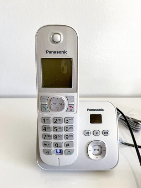 Panasonic KX-TG6821GS DECT telefoon met antwoordapparaat, Telecommunicatie, Ophalen of Verzenden, Gebruikt, 1 handset