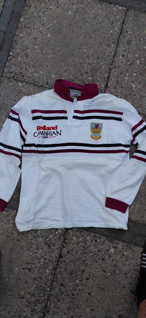 Dit shirt is een zeldzaam, officieel Swansea Rugby Union-thu, Sport en Fitness, Ophalen of Verzenden