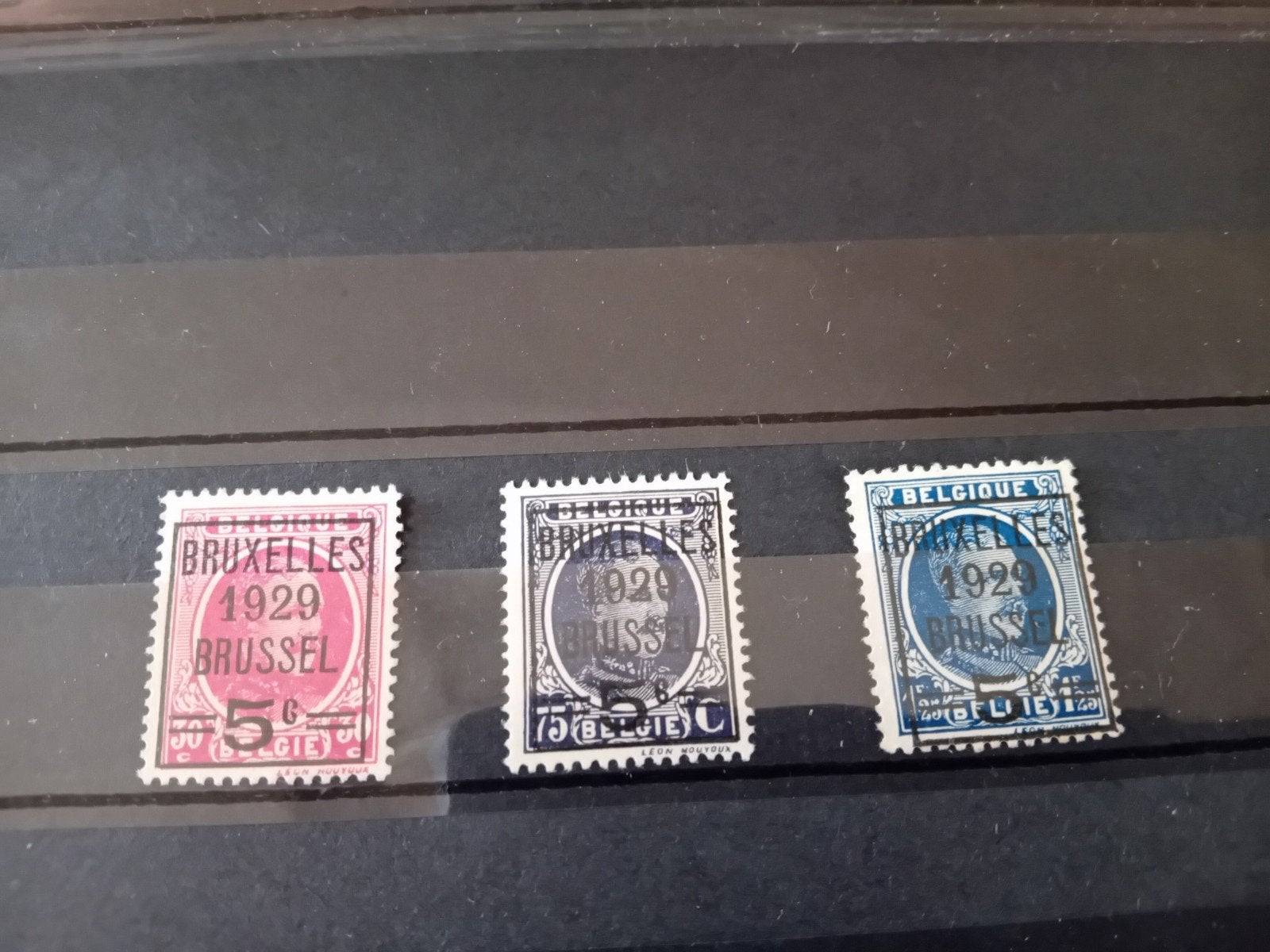 Timbres de Belgique n 273/275* lot 614B, Envoi, Neuf