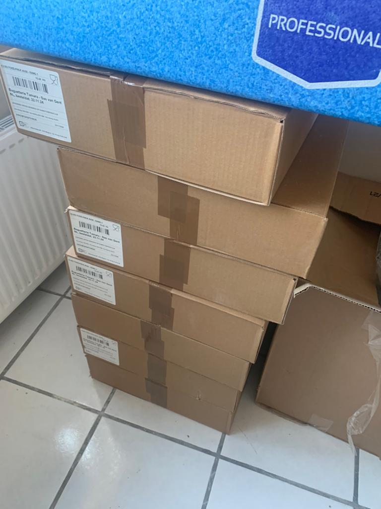 7 dozen food pack papier, Ophalen, Nieuw