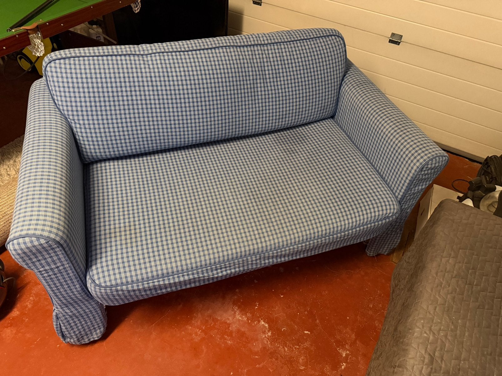 Zetel bed, Ophalen, Hout, Gebruikt, Tweepersoons