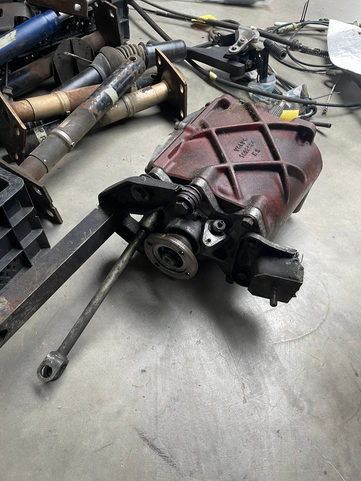 Versnellingsbak volvo 240, Ophalen, Volvo