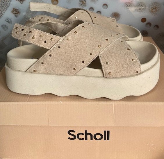 sandales femme, Neuf, Scholl, Enlèvement ou Envoi, Beige