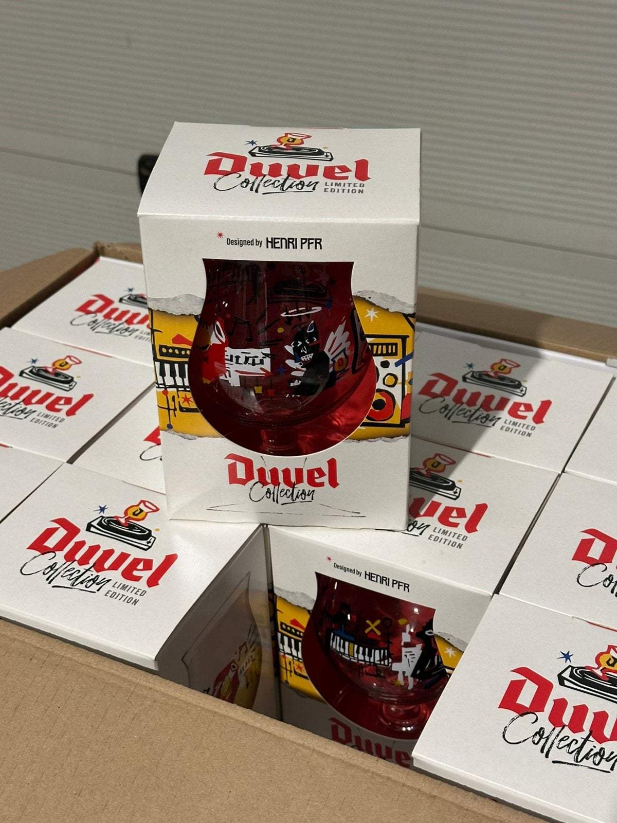 Limited edition duvel glazen, Ophalen of Verzenden