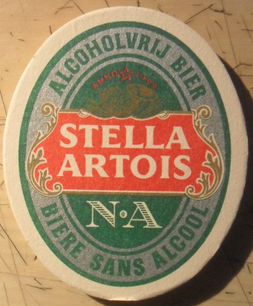 Sous-bock Stella Artois N./A., Verzamelen, Ophalen of Verzenden, Viltje(s), Stella Artois