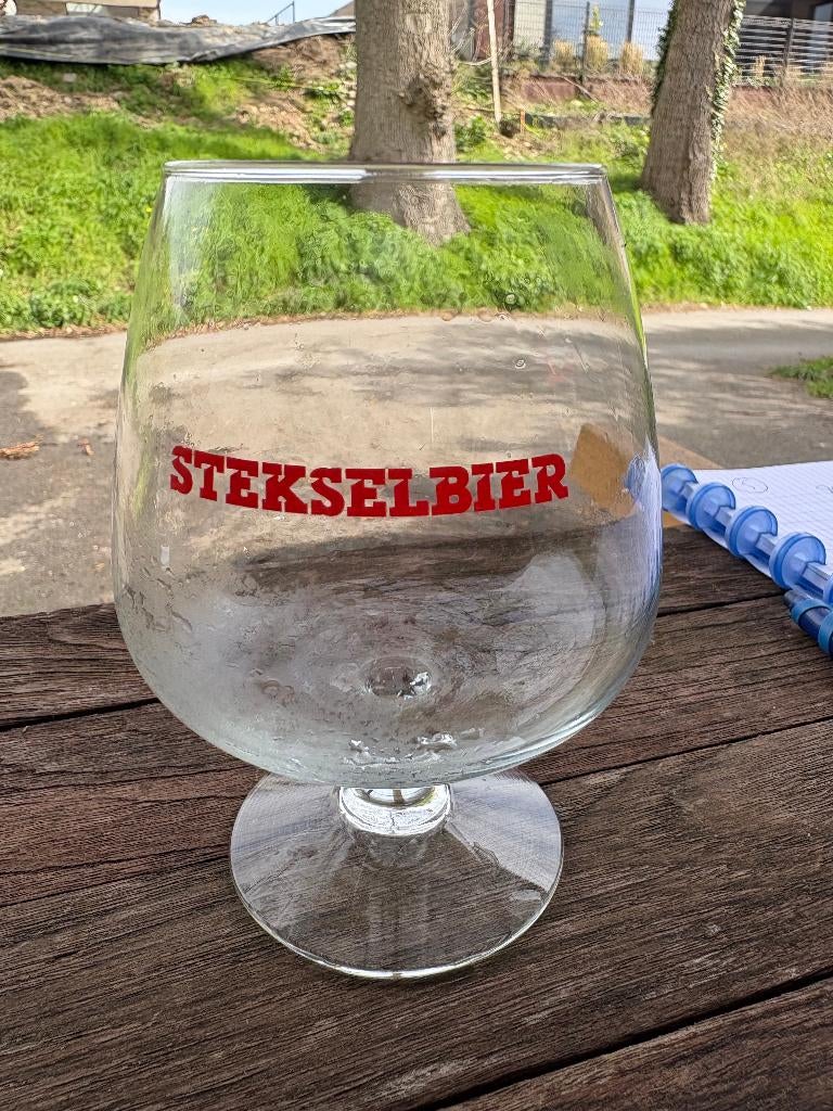 Stekselbier, Ophalen of Verzenden, Gebruikt, Glas of Glazen, Overige merken