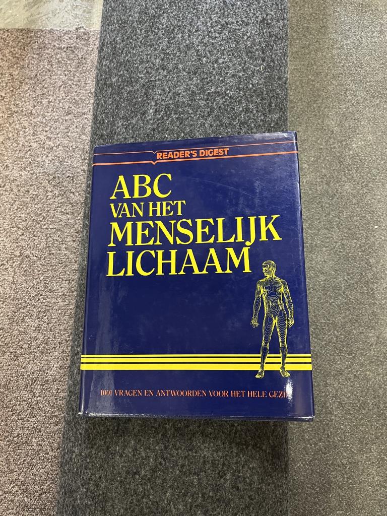 boek abc van de menselijke lichaam, Antiquités & Art, Enlèvement