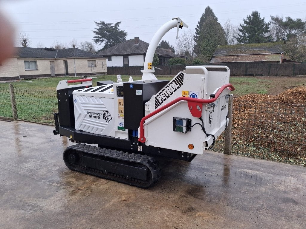 Hakselaar TIMBERWOLF TW280 FTR, Ophalen, Zo goed als nieuw, Benzine, Timberwolf