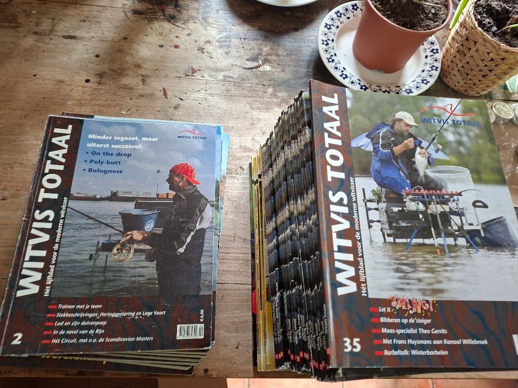 Witvis Totaal, Watersport en Boten, Hengelsport | Witvissen, Ophalen, Zo goed als nieuw, Complete set