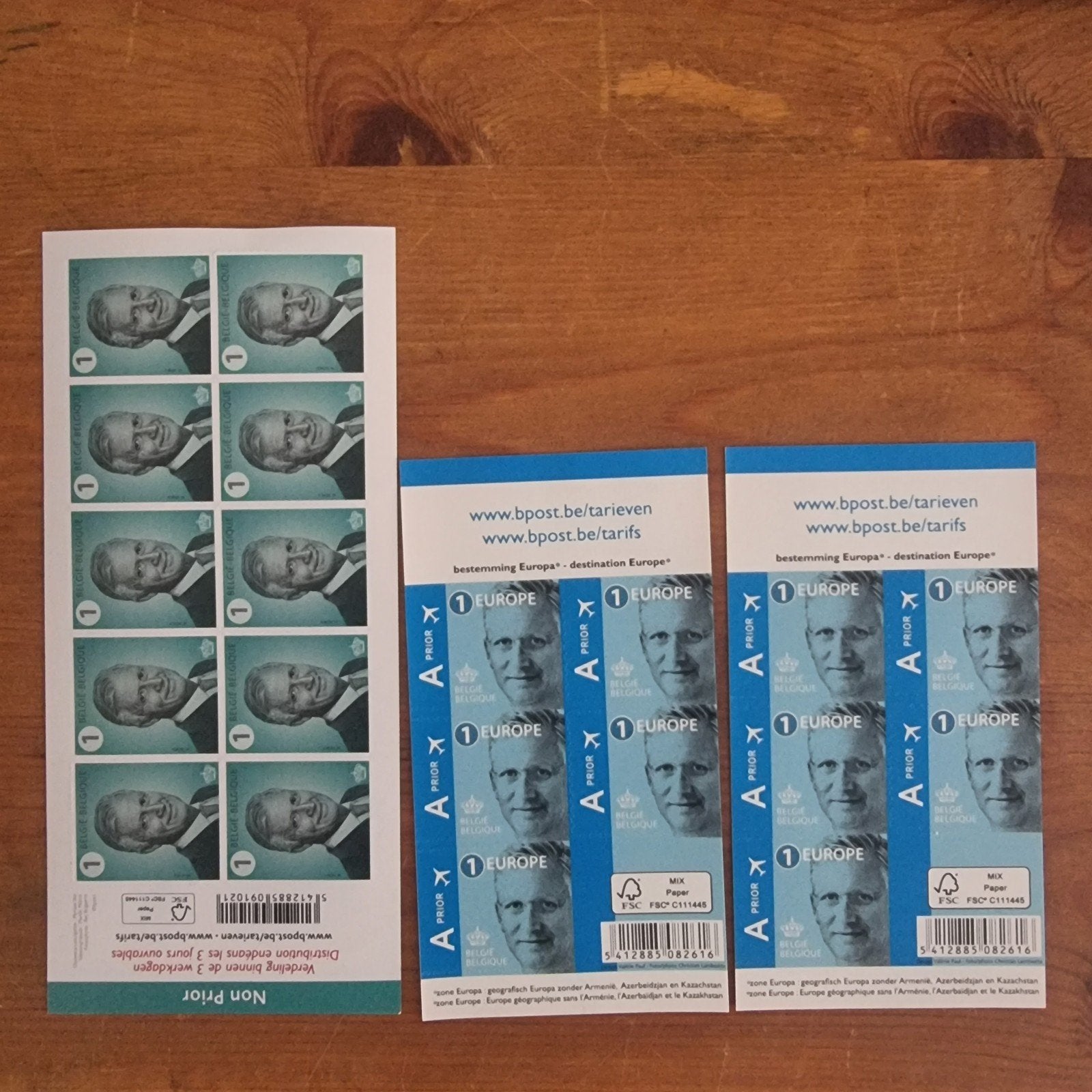 Timbres Belgique et Europe, Enlèvement ou Envoi, Europe