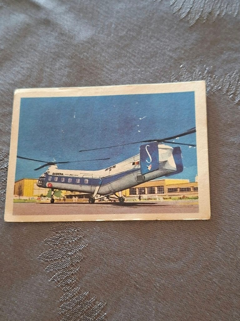 Prentje/Chromo : Vertol / Sabena / Chocolade Jacques, Verzamelen, Gebruikt, Ophalen of Verzenden, 1940 tot 1960, Prent