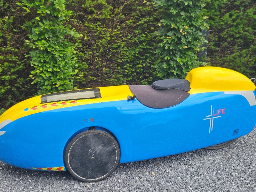 Ligfiets DF, Ophalen, Gebruikt
