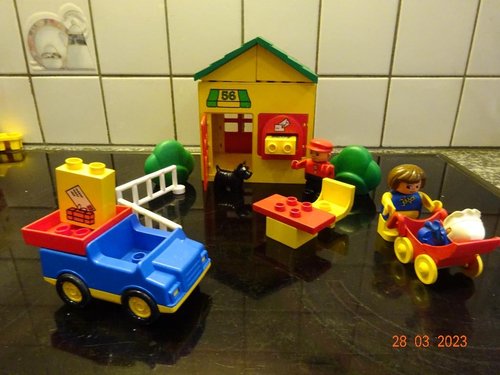Duplo 2656, postkantoor* VINTAGE*, Kinderen en Baby's, Speelgoed | Duplo en Lego, Ophalen of Verzenden, Duplo