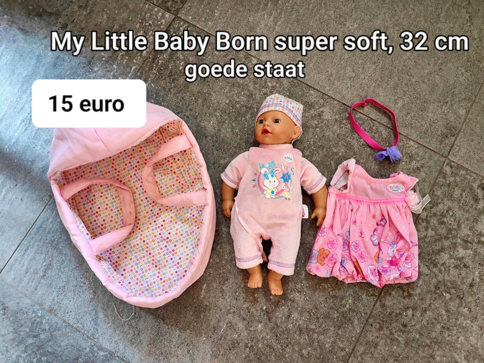 Baby Born pop, Ophalen