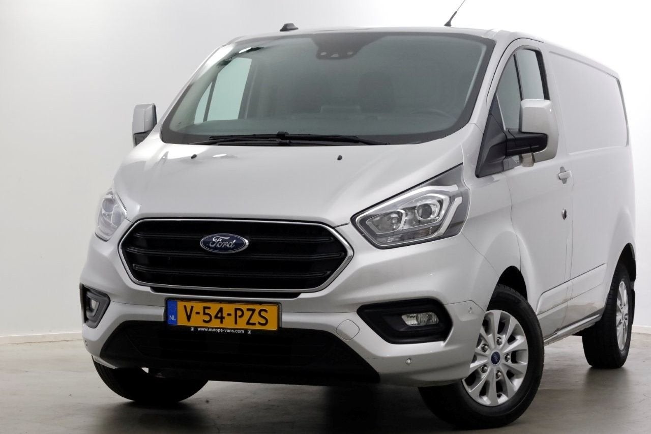 Ford Transit Custom 2.0 TDCI 130pk L1H1 Automaat Limited Air, Autos, Argent ou Gris, Achat, Entreprise, Diesel