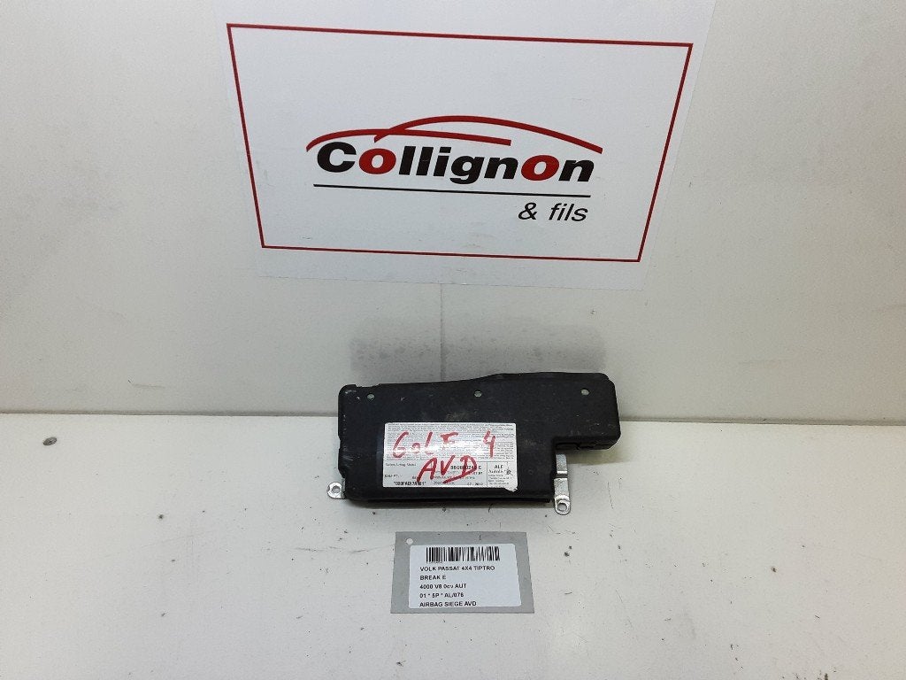 AIRBAG SIÈGE AVANT DROIT Passat Variant 4Motion (3B6), Volkswagen, Mevr. I. Hauben, Utilisé, Rue de l'Espoir 34 34
4030  GRIVEGNÉE, BE