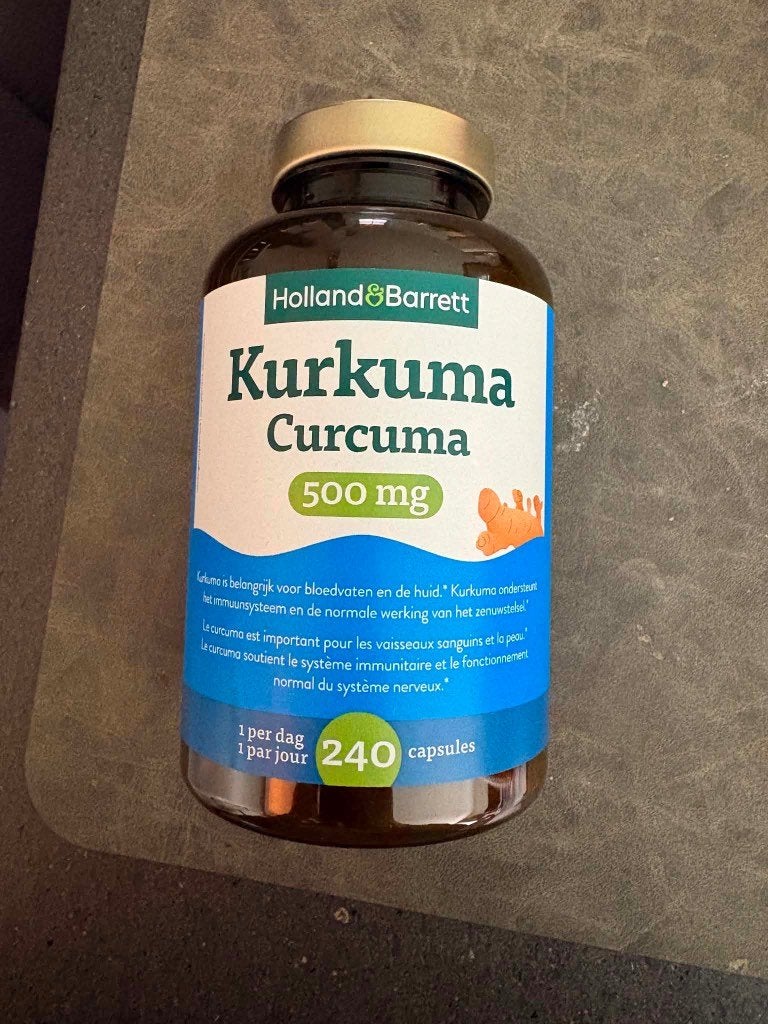 Kurkuma supplementen, Sport en Fitness, Ophalen, Nieuw
