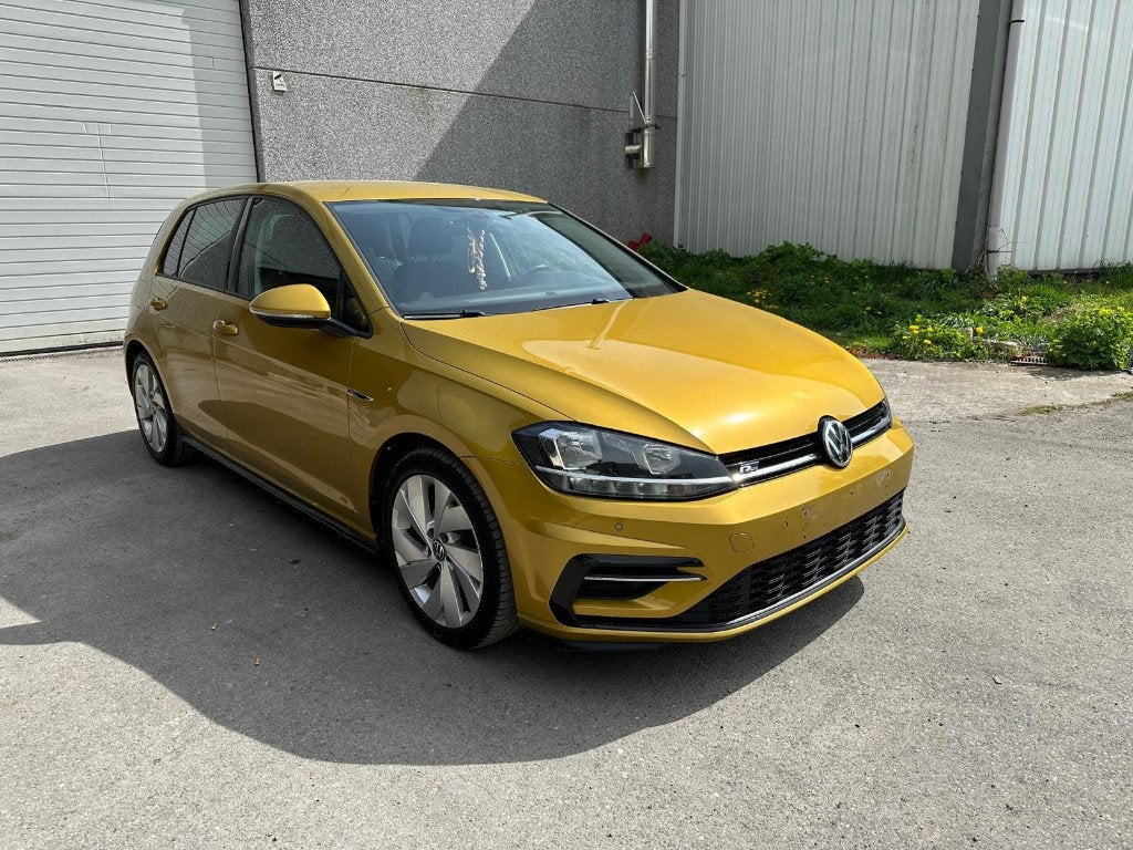 VW Golf 7.5 2017 automatique - 1.6TDi - 109.235km, Achat, Euro 6, Entreprise, Jaune