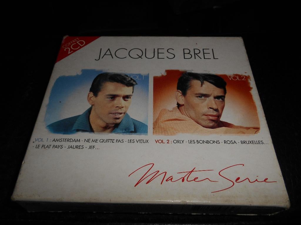 coffret double CD Jacques Brel, Enlèvement ou Envoi