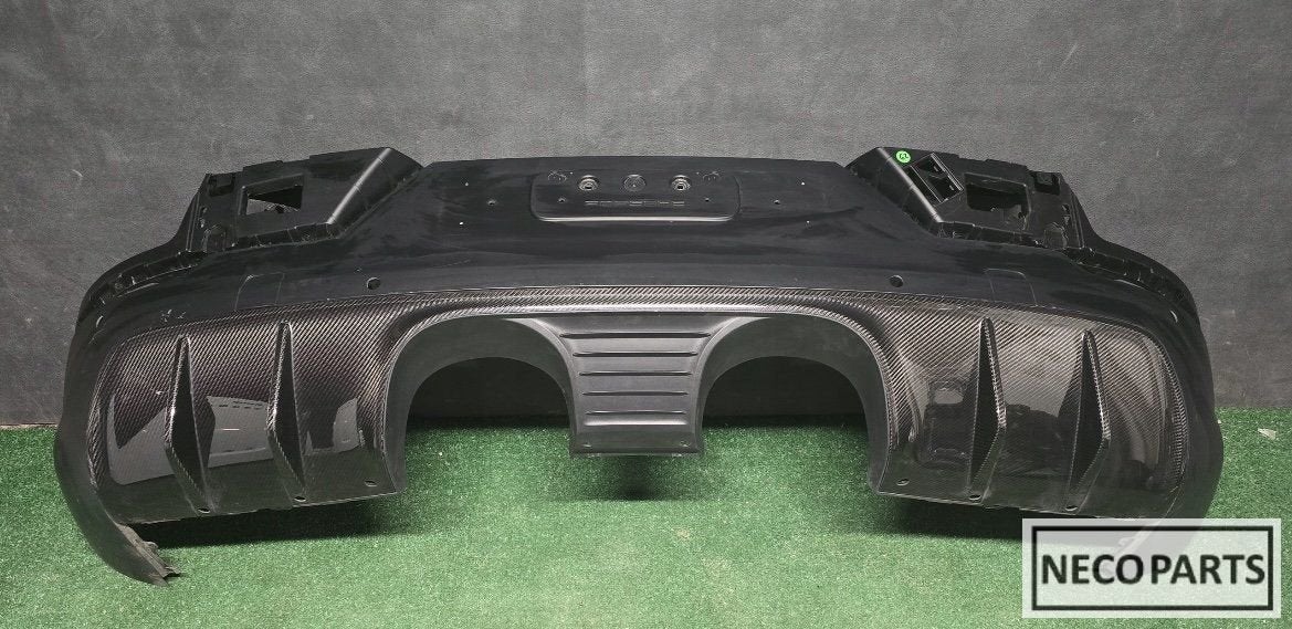 PORSCHE CAYENNE COUPÉ GY3 TURBO GT BUMPER ACHTERBUMPER CARBO, -, Porsche, Utilisé, -