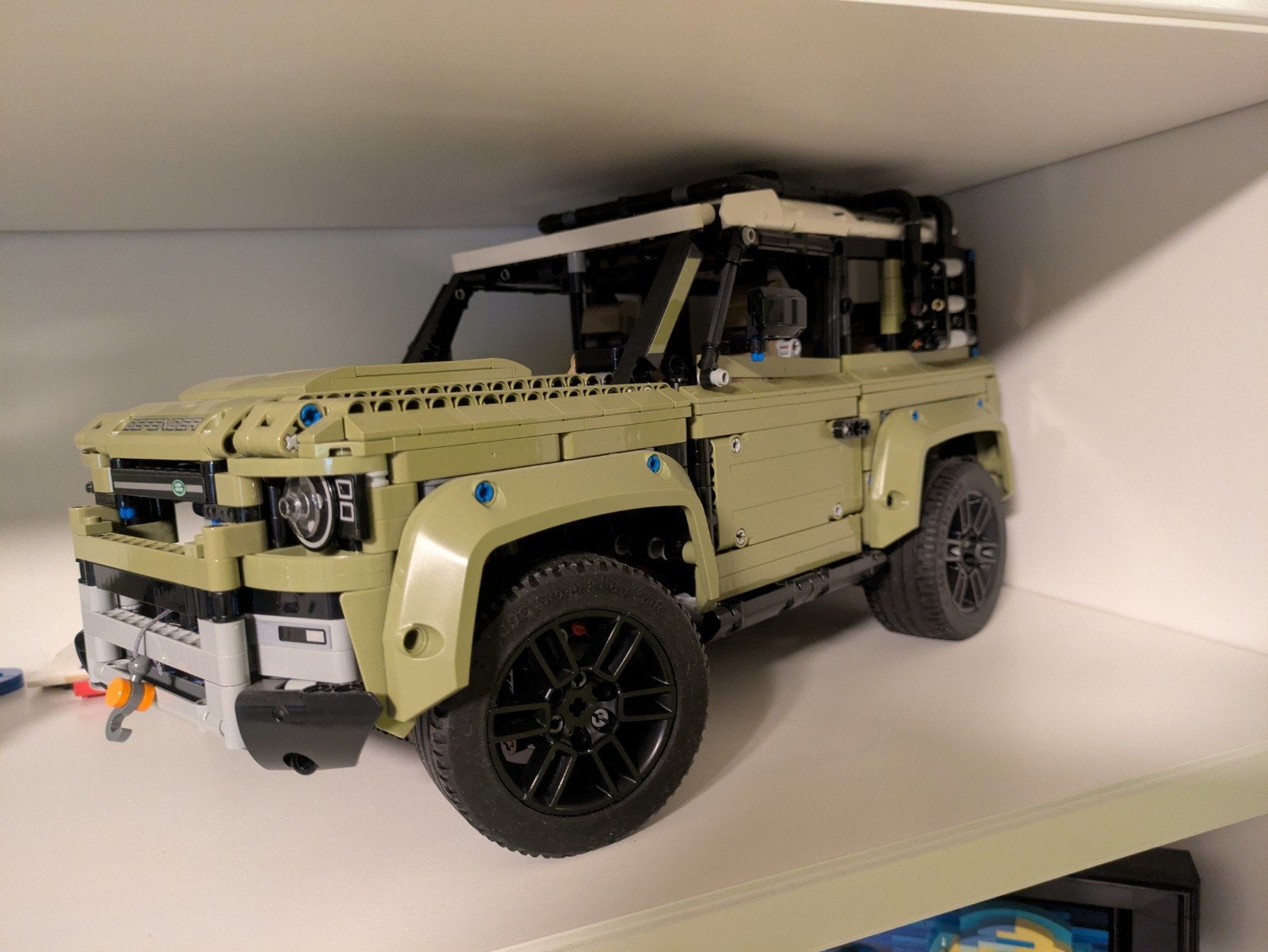Range rover defender Lego technic, Kinderen en Baby's, Speelgoed | Duplo en Lego, Ophalen, Compleet, Lego, Technic