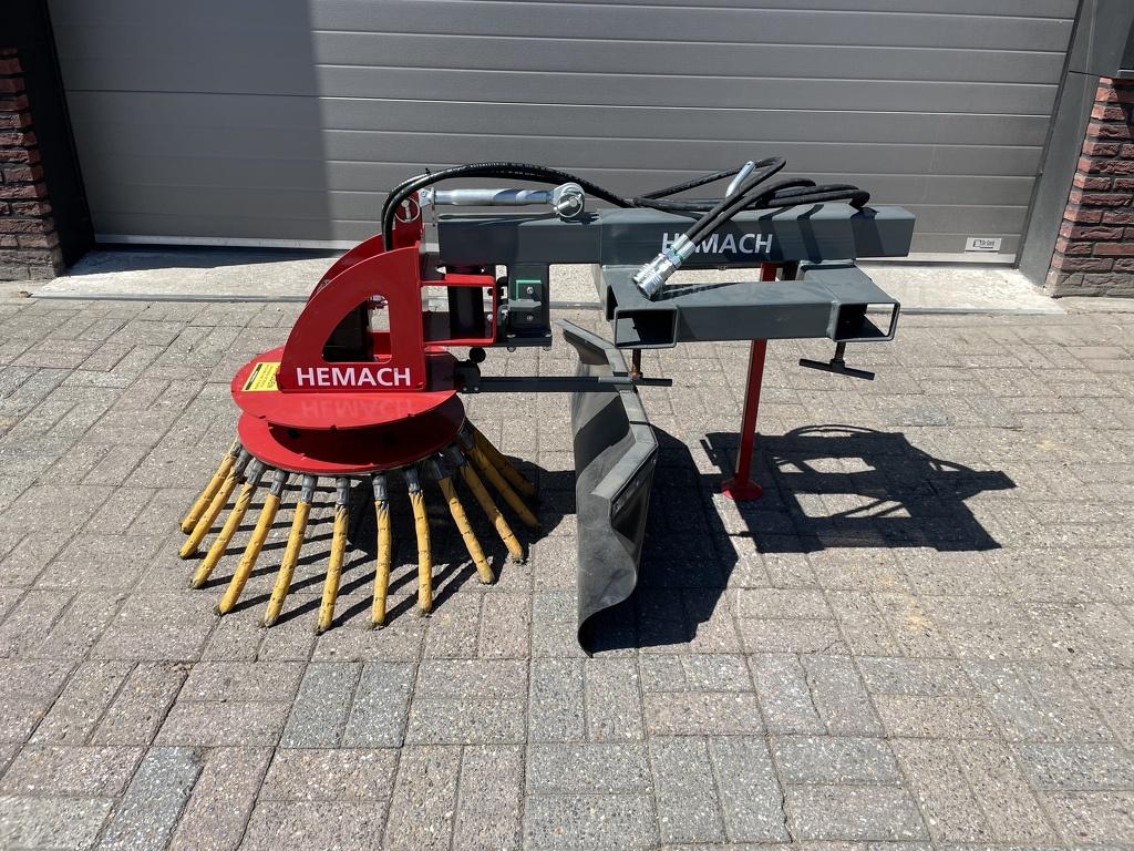 Hemach hydr. onkruidborstel voor shovel / heftruck NIEUW, Zakelijke goederen