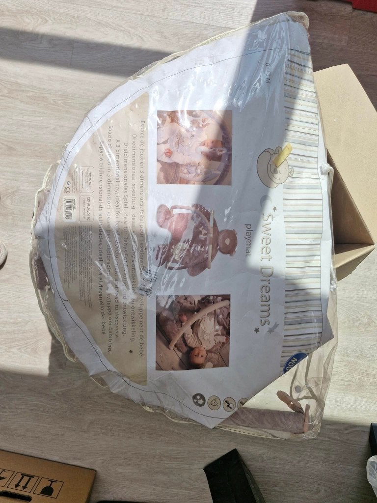 speelmat met boog in vorm van beer, Ophalen, Gebruikt