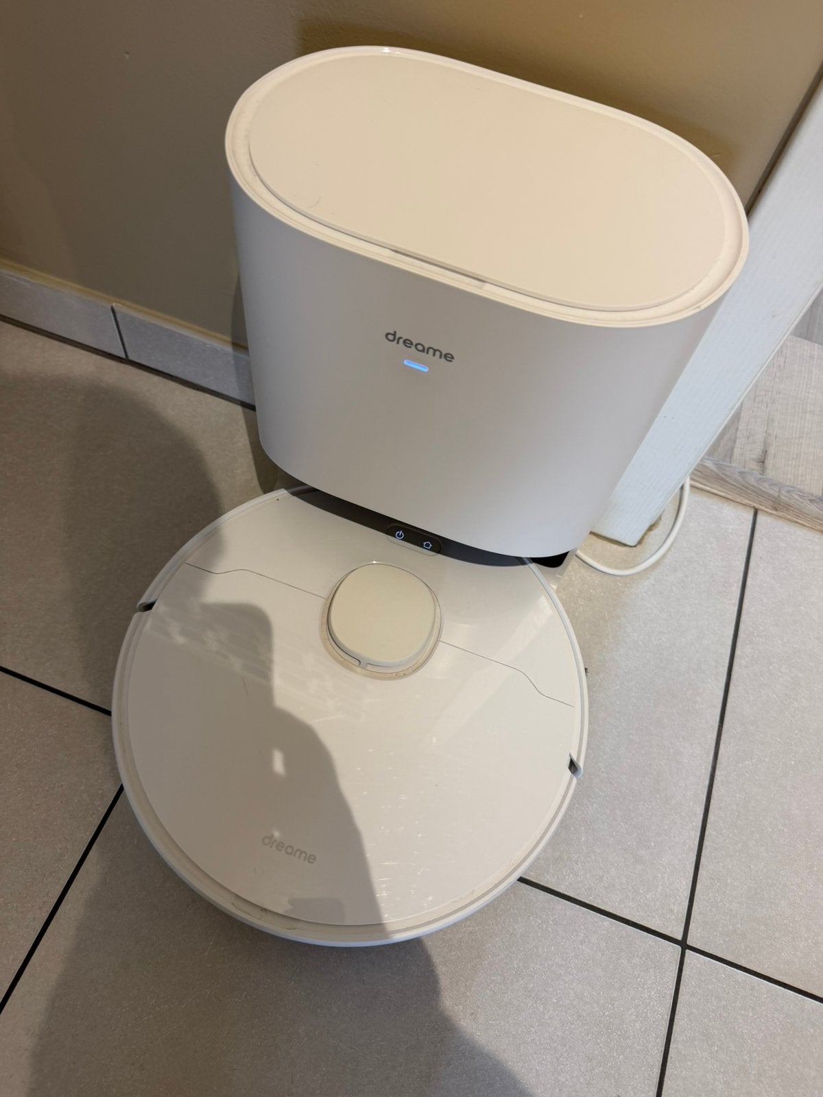 Aspirateur Robot D10 Plus Dreame, Electroménager, Aspirateurs, Comme neuf, Aspirateur robot, Dreame, Vidage automatique, Contrôlable via application