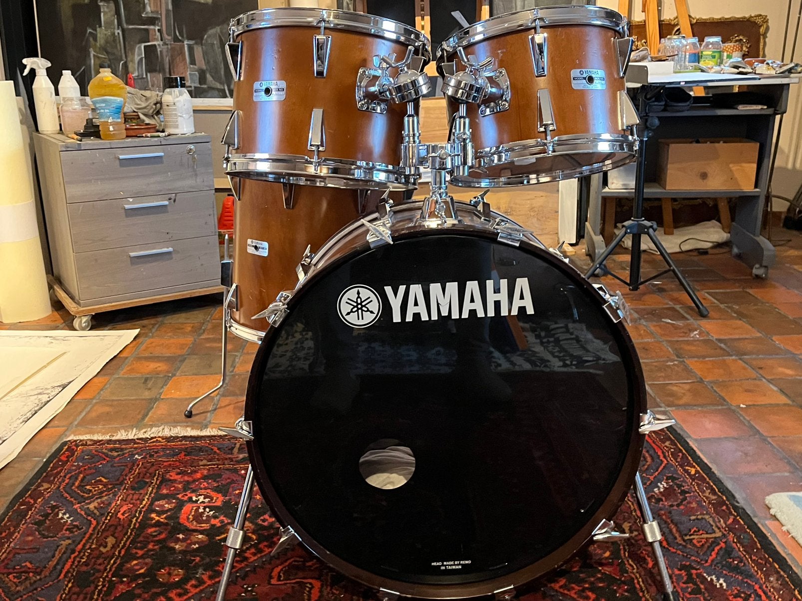 Yamaha 7000 series in exclusieve dark wood afwerking, Enlèvement, Comme neuf, Yamaha