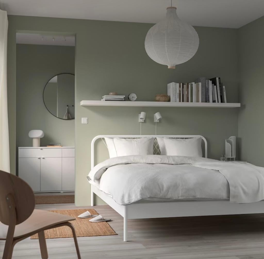 Bed 160 IKEA Nesttun, Huis en Inrichting, Ophalen, Zo goed als nieuw