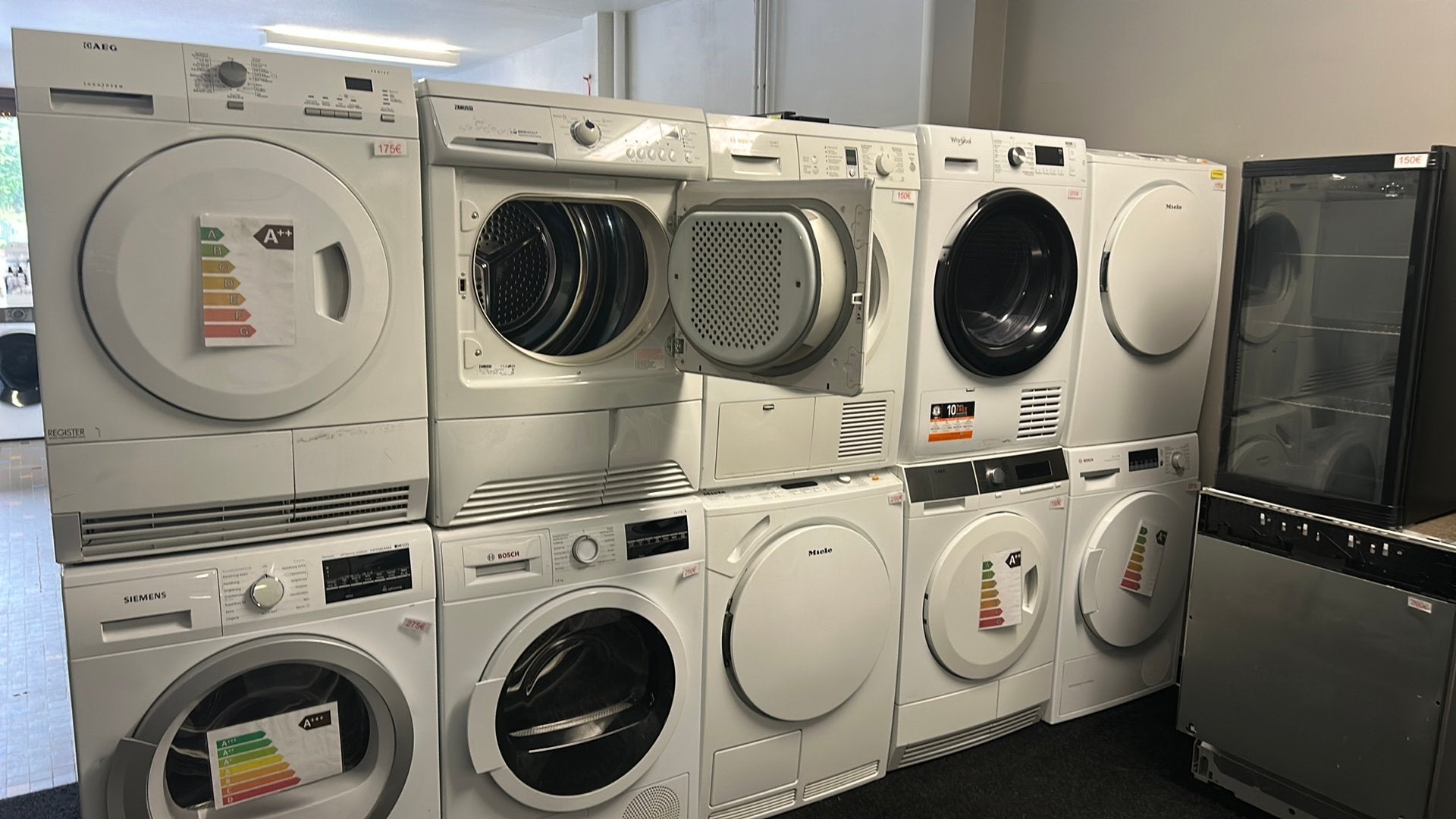 Zanussi droger met 1 jaar garantie., Elektronische apparatuur, Ophalen, Refurbished