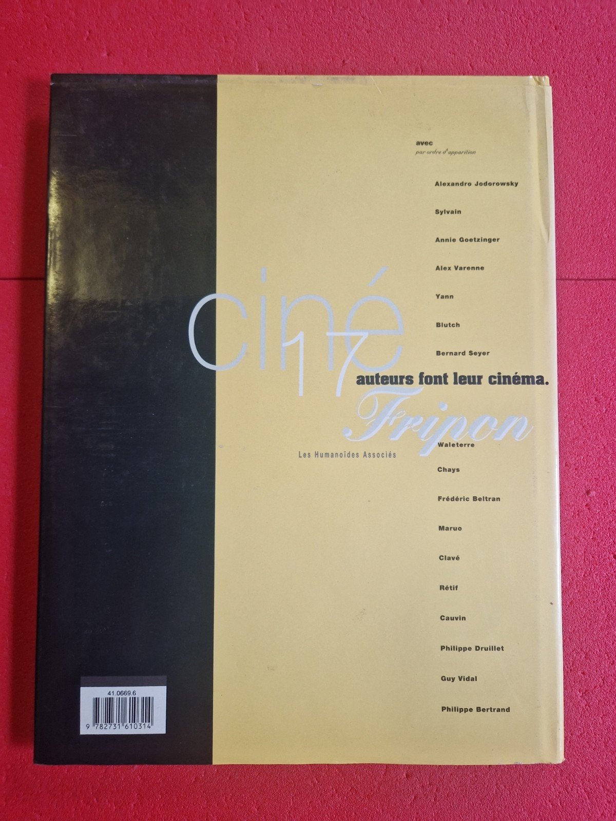 bd ciné fripon, EO, Enlèvement ou Envoi