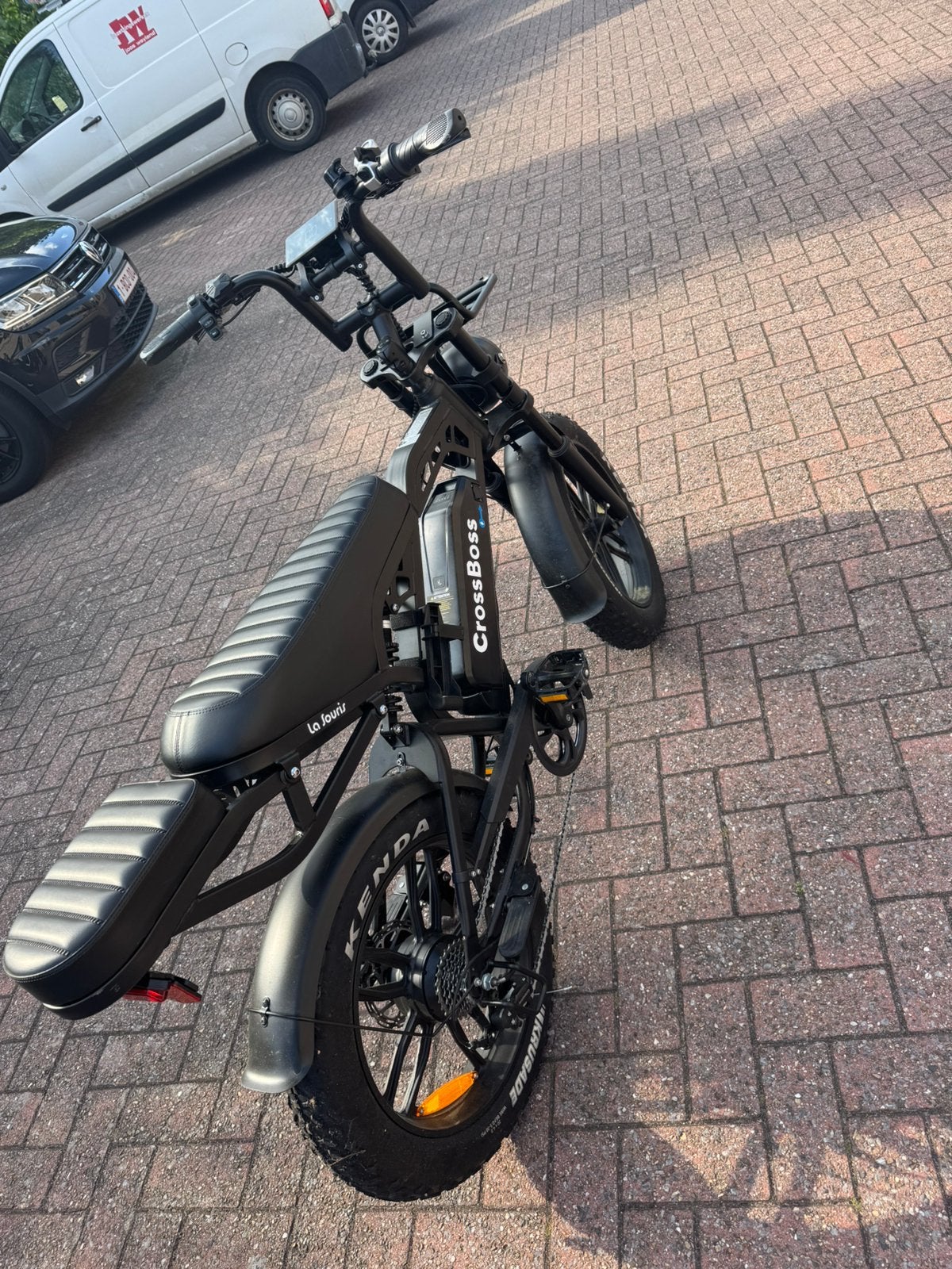 Fatbike Crossboss V20 Pro Black Special Edition, Ophalen, Zo goed als nieuw, 50 km per accu of meer, Overige merken