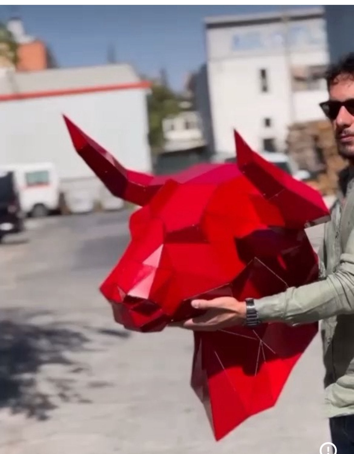 Sculpture Taureau Low Poly en acier – Art contemporain, Antiek en Kunst, Antiek | Meubels | Tafels, Ophalen