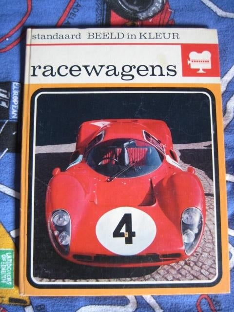 BOEK - Racewagens / Standaard BEELD in KLEUR, Boeken, Auto's | Boeken, Zo goed als nieuw, Algemeen, Ophalen of Verzenden